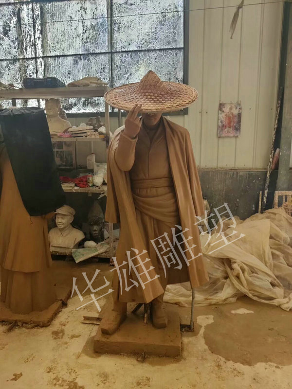 华雄泥塑模型