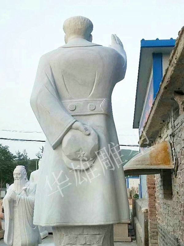 毛主席挥手像