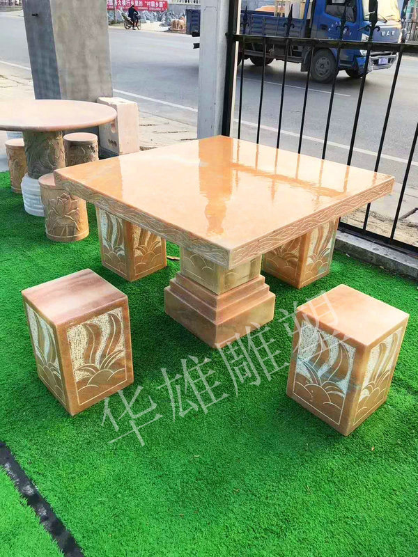 现代石桌