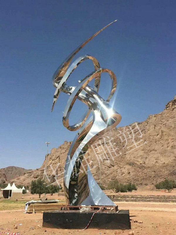不锈钢主题雕塑