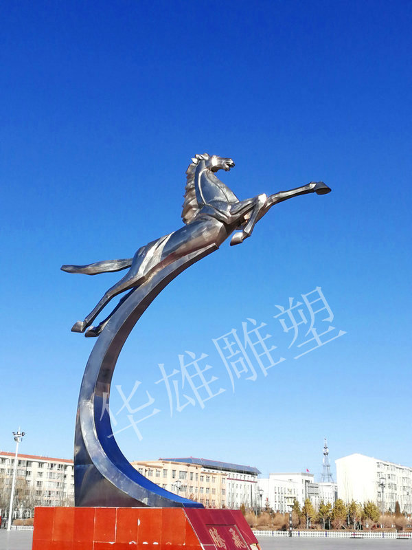 不锈钢主题雕塑