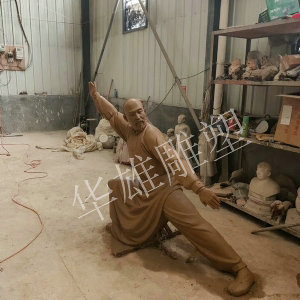华雄泥塑模型