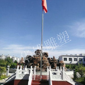 升旗台栏杆
