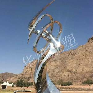 不锈钢主题雕塑