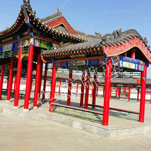 彩绘古建筑