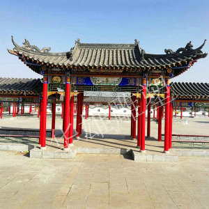 彩绘古建筑