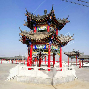 彩绘古建筑