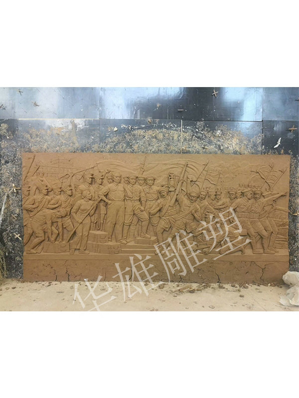 华雄泥塑模型