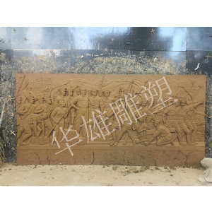 华雄泥塑模型