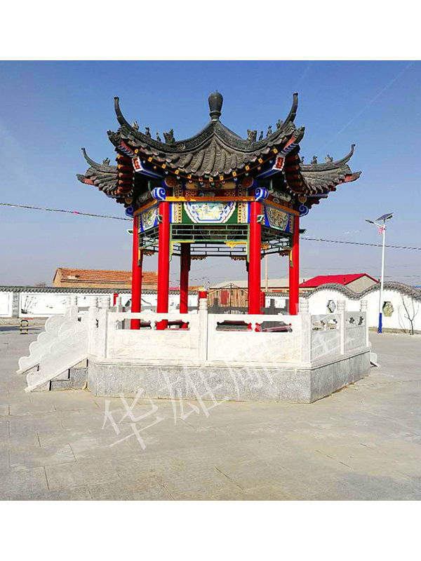 彩绘古建筑