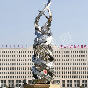 不锈钢主题雕塑