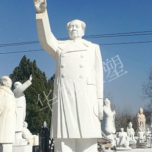 毛主席挥手像