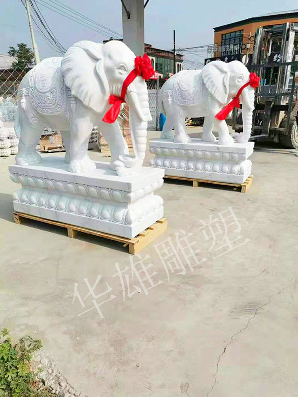 汉白玉大象