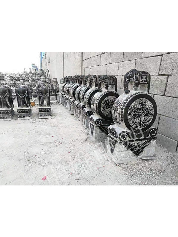 仿古石象门墩