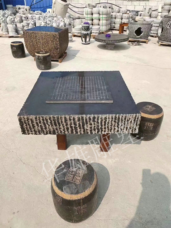 仿古石桌