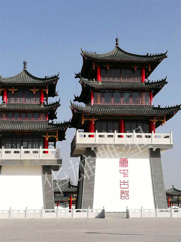 彩绘古建筑