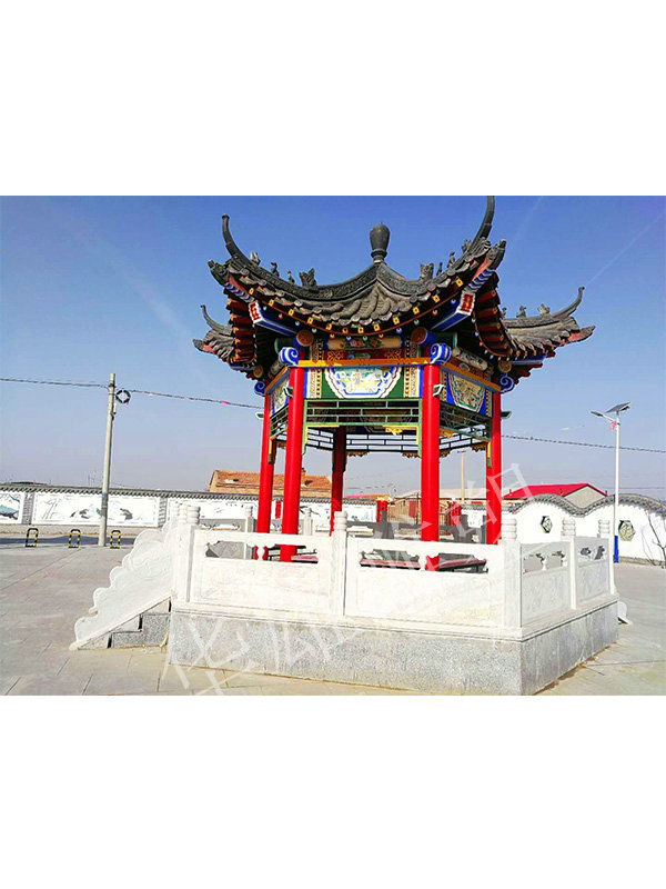 彩绘古建筑