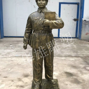 玻璃钢雷锋雕塑