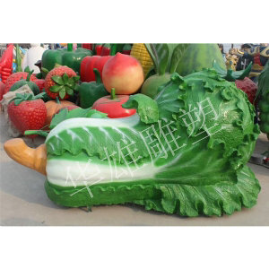 大白菜雕塑