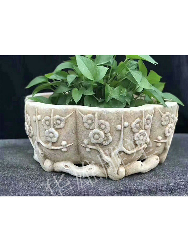 仿古做旧花盆
