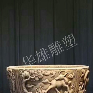 仿古做旧花盆