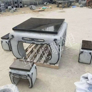 青石仿古石桌