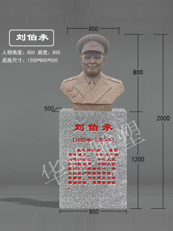 刘伯承施工效果图
